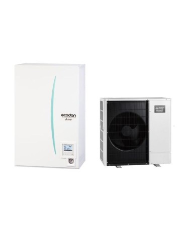 Pompa de Caldura Aer Apa Mitsubishi Electric Zubadan ECODAN PUZ-SHWM100VAA / ERSF-VM2E 10 kW 220V, garantie 60 luni